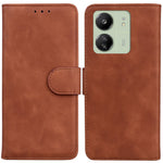 For Xiaomi Redmi 13C 4G / 13C 5G / Poco C65 4G / Poco M6 5G / 13R 5G Case Solid Color Leather Phone Wallet Cover