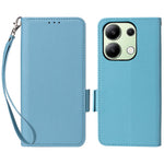 For Xiaomi Redmi Note 13 4G Shockproof Phone Case PU Leather Flip Cover