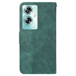 For Oppo A79 5G / A2 5G Cell Phone Case Geometry Imprinted Anti-shock Leather Wallet Cover