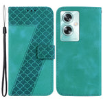 For Oppo A79 5G / A2 5G Case PU Leather Wallet Stand Imprinted Phone Protection Cover