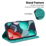 For Oppo A79 5G / A2 5G Case PU Leather Wallet Stand Imprinted Phone Protection Cover