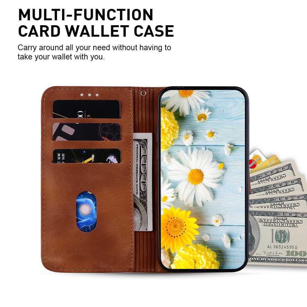 For Oppo A79 5G / A2 5G Case PU Leather Wallet Stand Flip Phone Cover