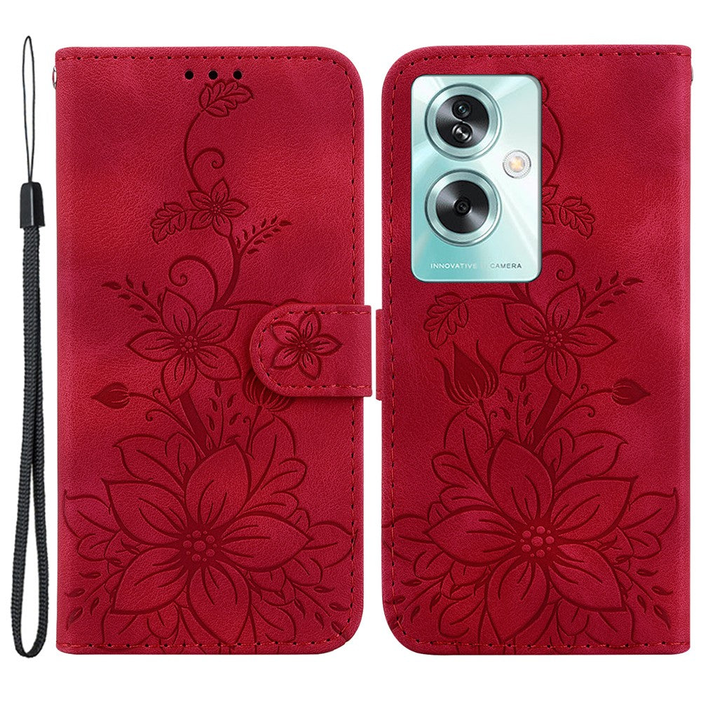 For Oppo A79 5G / A2 5G Case PU Leather Wallet Stand Flip Phone Cover