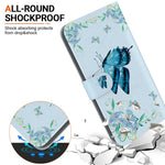 Til Honor X8b 4G Telefoncover med Tryk Mønster Pung Læder Etui