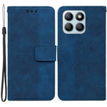 For Honor X8b 4G Case PU Leather Shockproof Imprinted Flip Phone Cover with Wallet