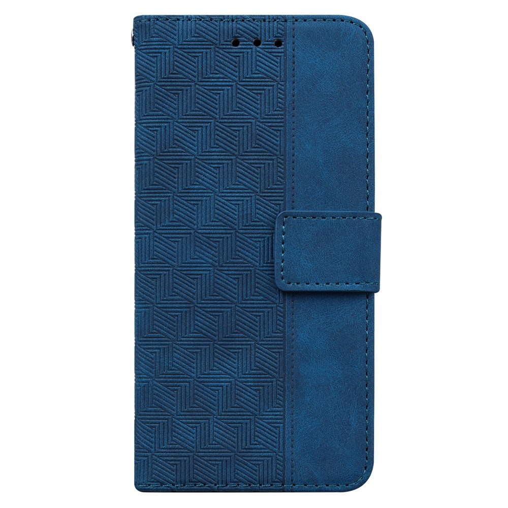 For Honor X8b 4G Case PU Leather Shockproof Imprinted Flip Phone Cover with Wallet
