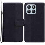 For Honor X8b 4G Case PU Leather Shockproof Imprinted Flip Phone Cover with Wallet