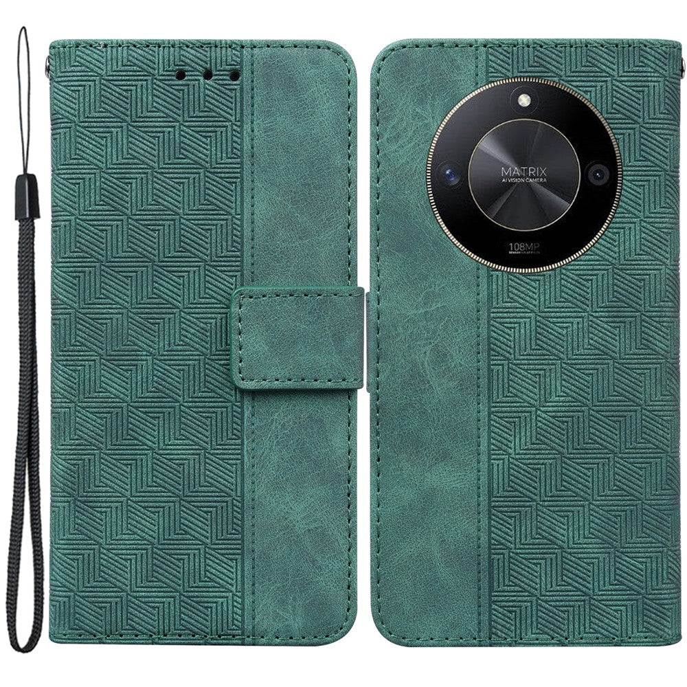 For Honor X9b 5G / Magic6 Lite 5G / X50 5G Case PU Leather Anti-drop Imprinted Flip Phone Cover