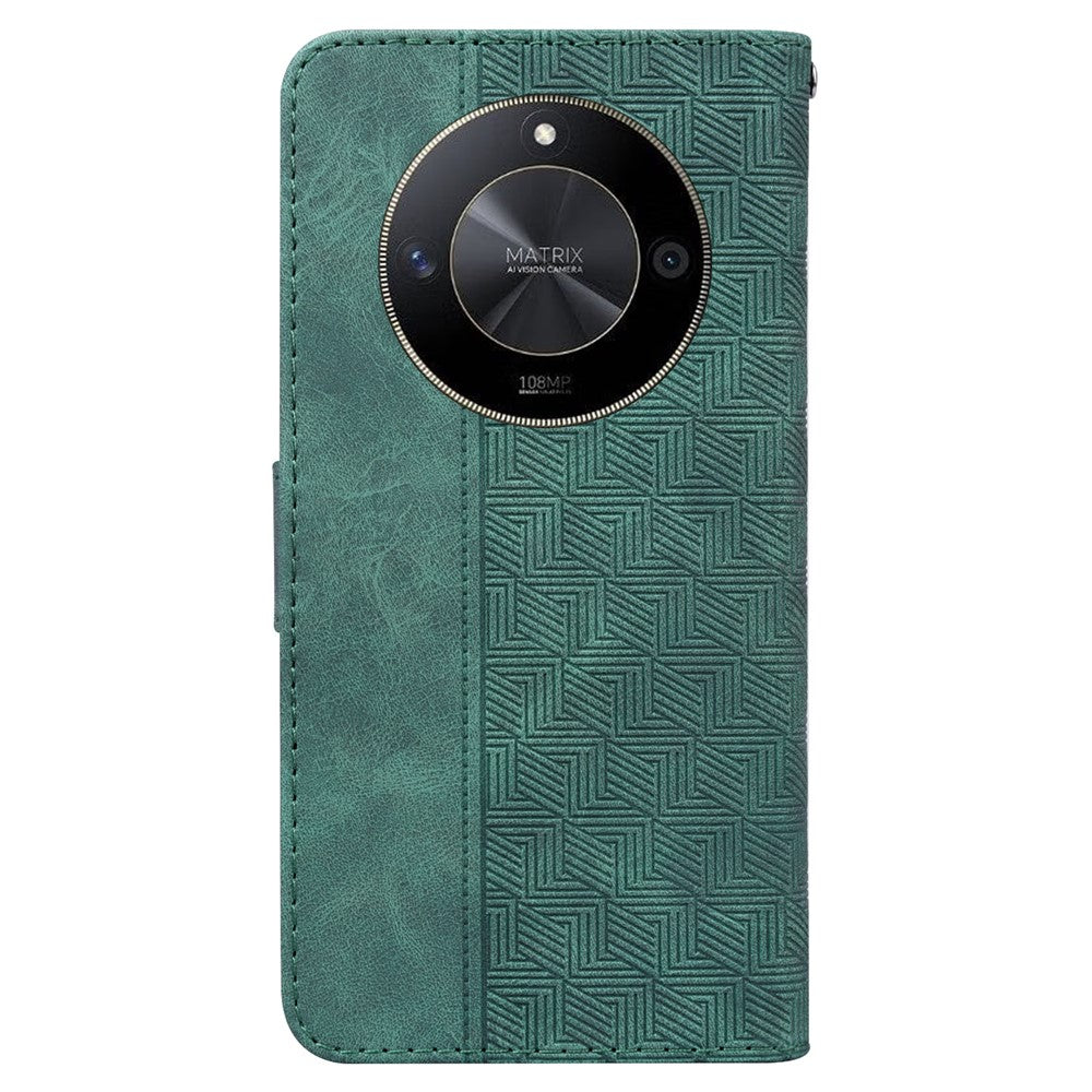 For Honor X9b 5G / Magic6 Lite 5G / X50 5G Case PU Leather Anti-drop Imprinted Flip Phone Cover