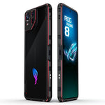 For Asus ROG Phone 8 5G / Phone 8 Pro 5G Bumper Case Phone Metal Frame with Camera Lens Cover