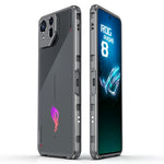For Asus ROG Phone 8 5G / Phone 8 Pro 5G Bumper Case Phone Metal Frame with Camera Lens Cover