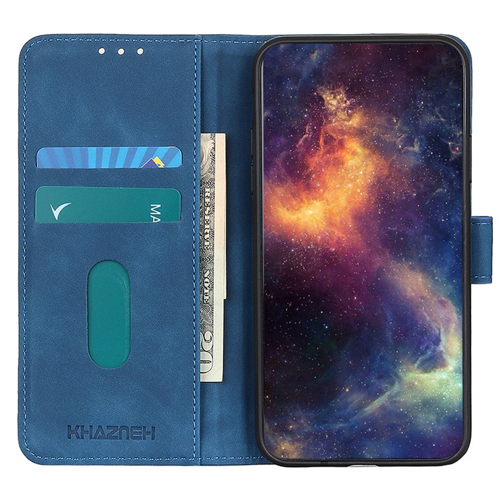 KHAZNEH For Xiaomi Redmi Note 13 4G Case Retro PU Leather Wallet Phone Cover