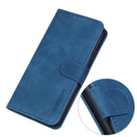 KHAZNEH For Xiaomi Redmi Note 13 4G Case Retro PU Leather Wallet Phone Cover