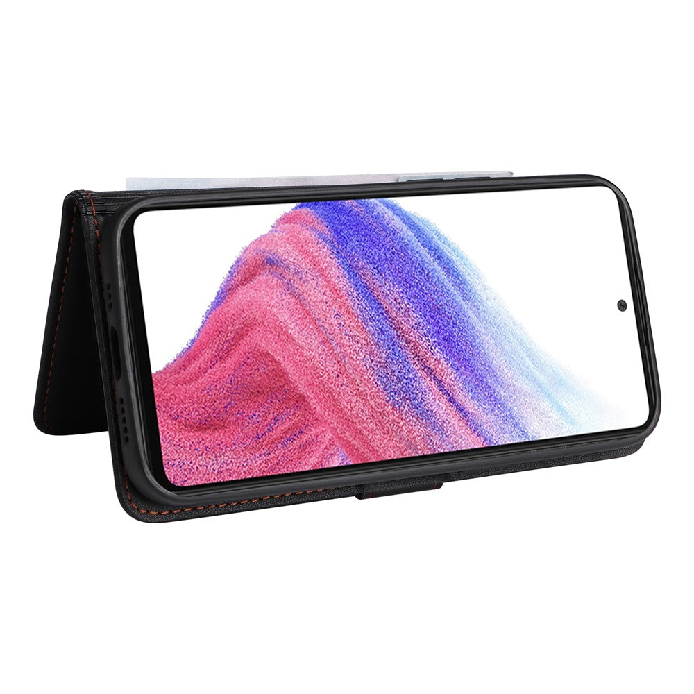 For Samsung Galaxy A73 5G Magnetic Case BETOPNICE Detachable PU Leather Phone Cover with Strap