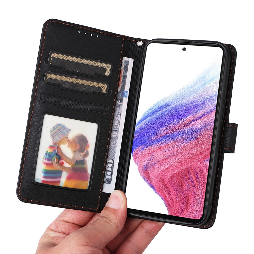 For Samsung Galaxy A73 5G Magnetic Case BETOPNICE Detachable PU Leather Phone Cover with Strap