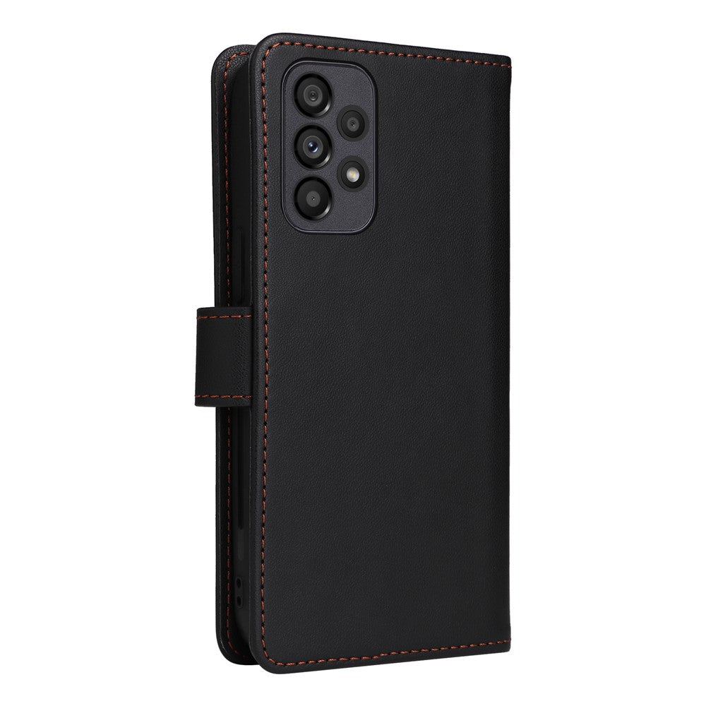 For Samsung Galaxy A73 5G Magnetic Case BETOPNICE Detachable PU Leather Phone Cover with Strap