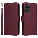 For Samsung Galaxy A73 5G Magnetic Case BETOPNICE Detachable PU Leather Phone Cover with Strap