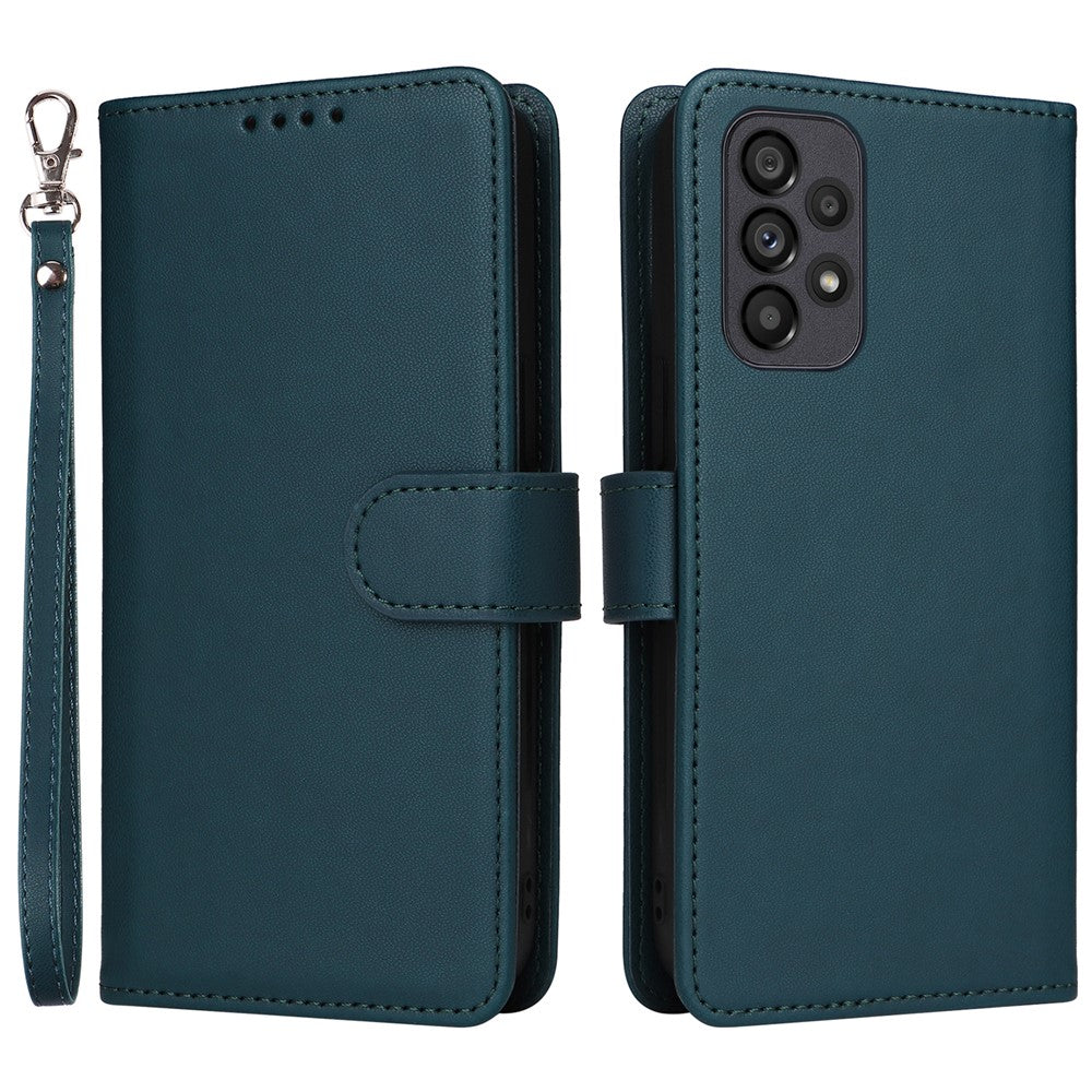 For Samsung Galaxy A73 5G Magnetic Case BETOPNICE Detachable PU Leather Phone Cover with Strap