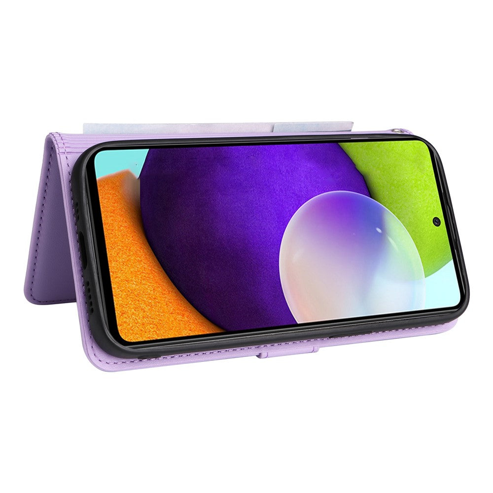 Til Samsung Galaxy A52 4G / 5G / A52s 5G Magnetisk Etui BETOPNICE Aftageligt PU Læder Telefoncover med Rem