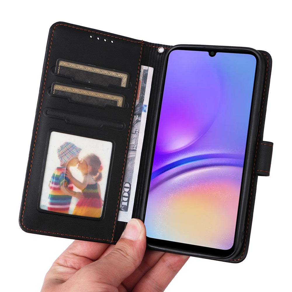 For Samsung Galaxy A05 4G Magnetic Case BETOPNICE Detachable PU Leather Phone Cover with Strap
