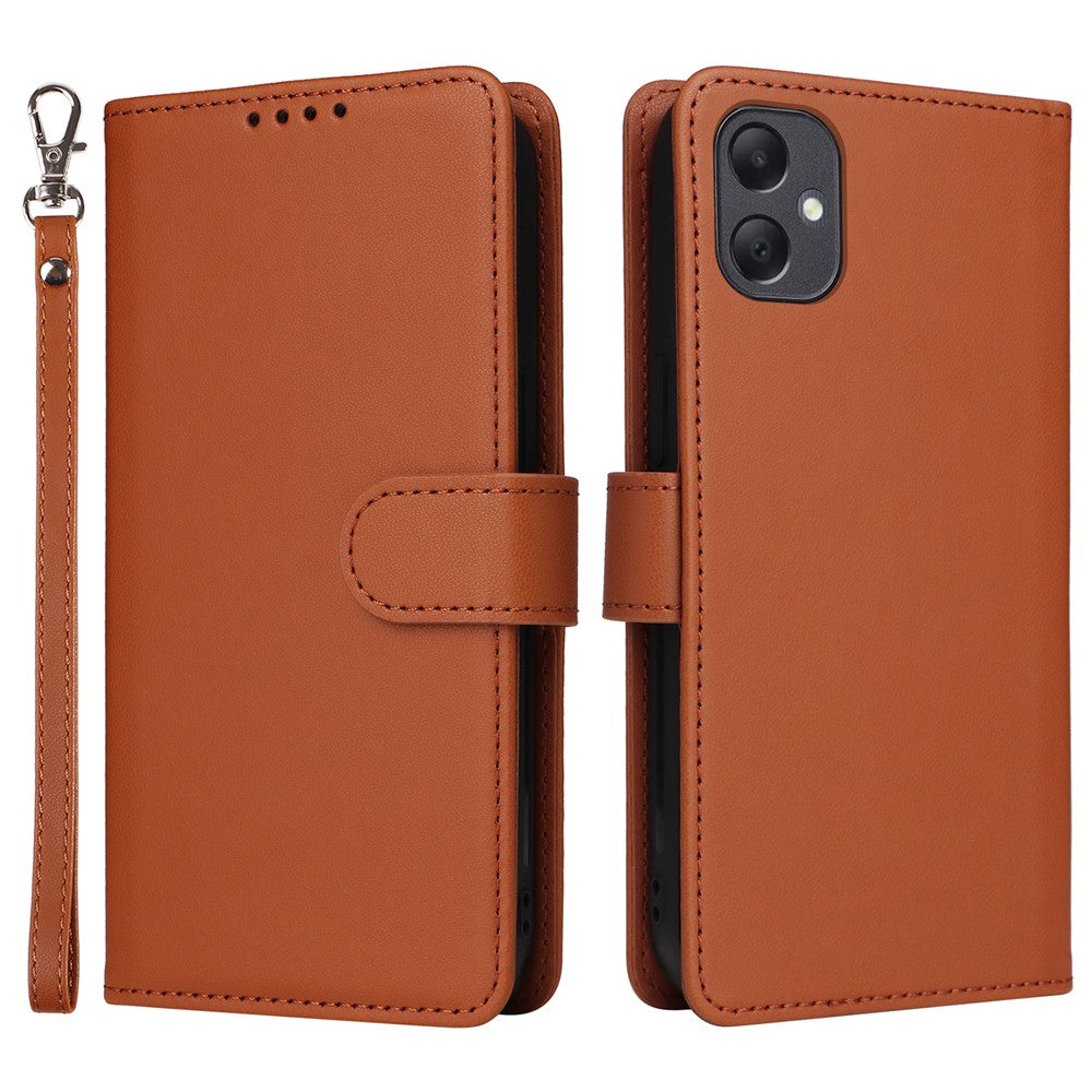 For Samsung Galaxy A05 4G Magnetic Case BETOPNICE Detachable PU Leather Phone Cover with Strap