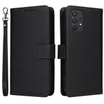 For Samsung Galaxy A32 4G (EU) Magnetic Case BETOPNICE Detachable PU Leather Phone Cover with Strap