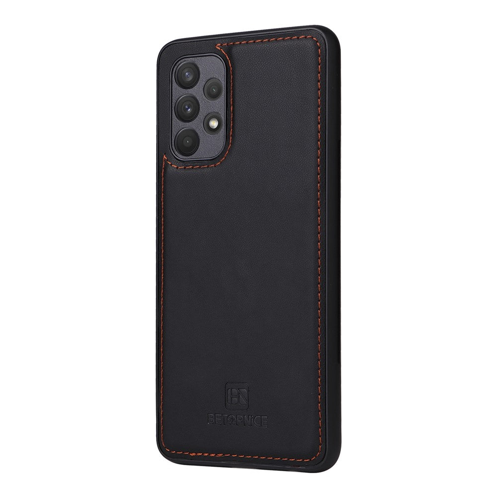 For Samsung Galaxy A32 4G (EU) Magnetic Case BETOPNICE Detachable PU Leather Phone Cover with Strap