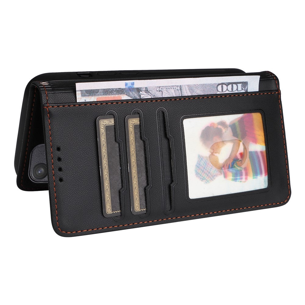 For Samsung Galaxy A32 4G (EU) Magnetic Case BETOPNICE Detachable PU Leather Phone Cover with Strap