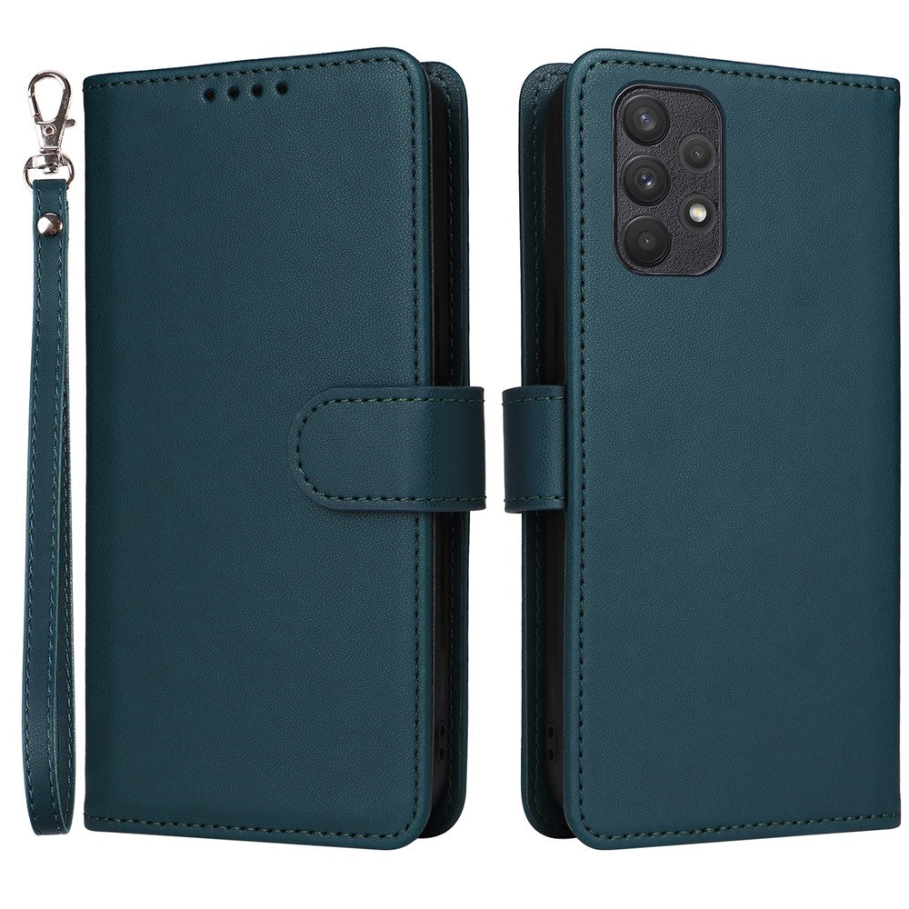 For Samsung Galaxy A32 4G (EU) Magnetic Case BETOPNICE Detachable PU Leather Phone Cover with Strap
