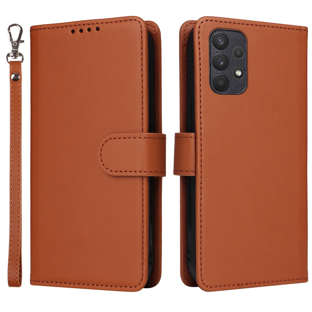 For Samsung Galaxy A32 4G (EU) Magnetic Case BETOPNICE Detachable PU Leather Phone Cover with Strap