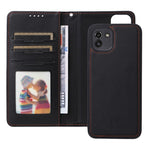 For Samsung Galaxy A03 (164.2mm) Magnetic Case BETOPNICE Detachable PU Leather Phone Cover with Strap