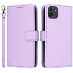 For Samsung Galaxy A03 (164.2mm) Magnetic Case BETOPNICE Detachable PU Leather Phone Cover with Strap