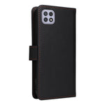For Samsung Galaxy A22 5G (EU) Magnetic Case BETOPNICE Detachable PU Leather Phone Cover with Strap