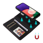 For Samsung Galaxy A22 5G (EU) Magnetic Case BETOPNICE Detachable PU Leather Phone Cover with Strap