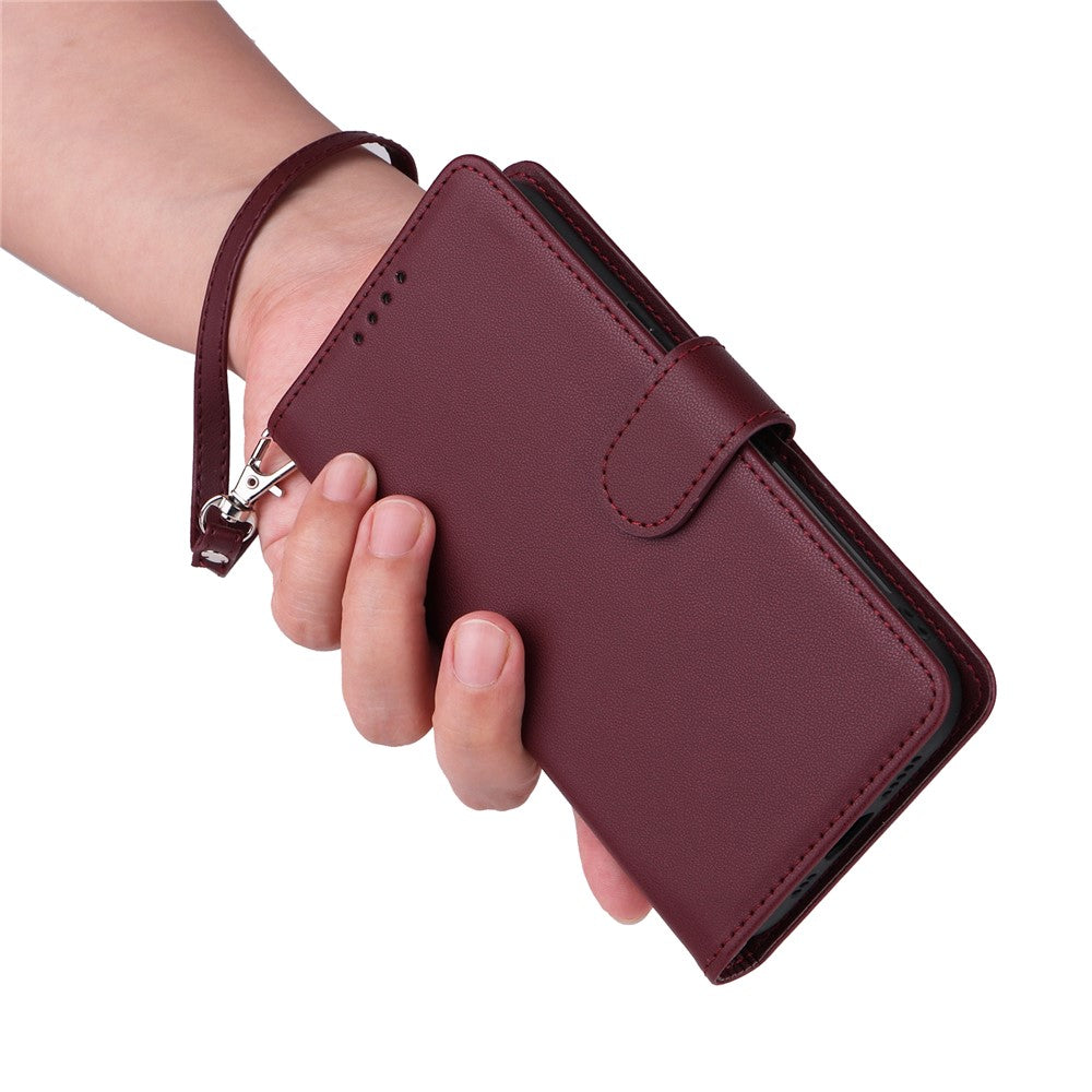 For iPhone 12 mini Magnetic Case BETOPNICE Detachable PU Leather Phone Cover with Strap