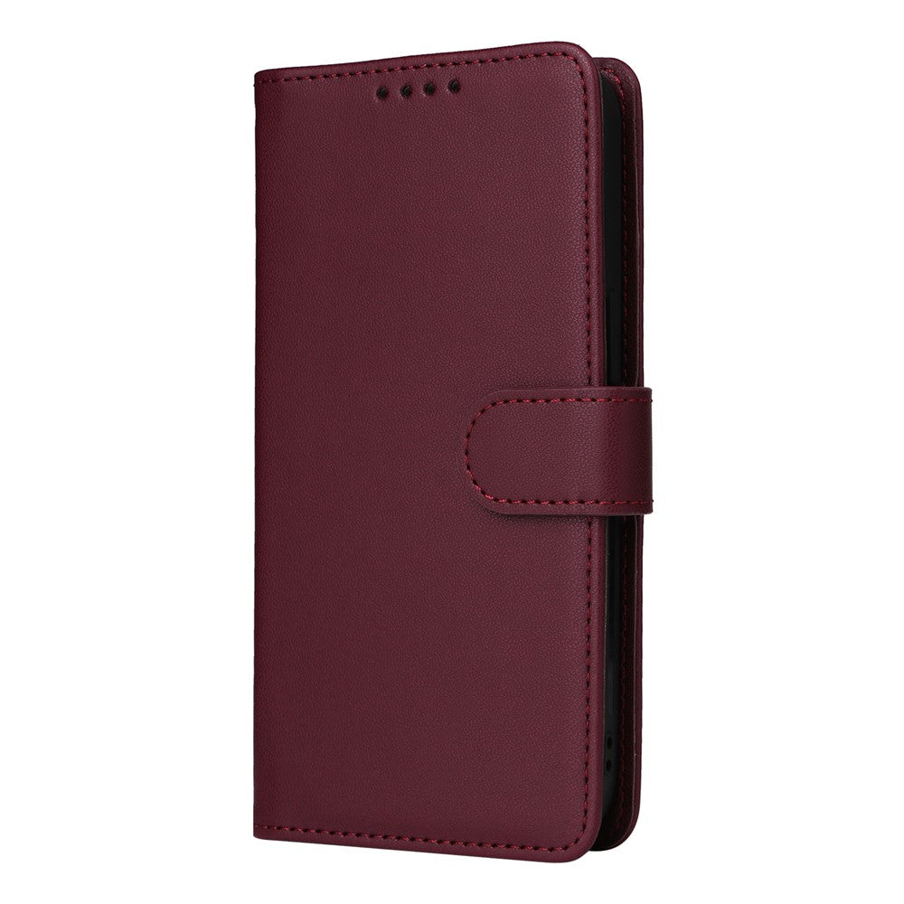 For iPhone 12 mini Magnetic Case BETOPNICE Detachable PU Leather Phone Cover with Strap