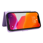 For iPhone 12 / 12 Pro Magnetic Case BETOPNICE Detachable PU Leather Phone Cover with Strap