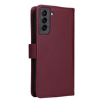 For Samsung Galaxy S21+ 5G Magnetic Case BETOPNICE Detachable PU Leather Phone Cover with Strap