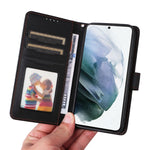 BETOPNICE 005 For Samsung Galaxy S21 4G / S21 5G Cell Phone Case Anti-shock Detachable PU Leather Shell