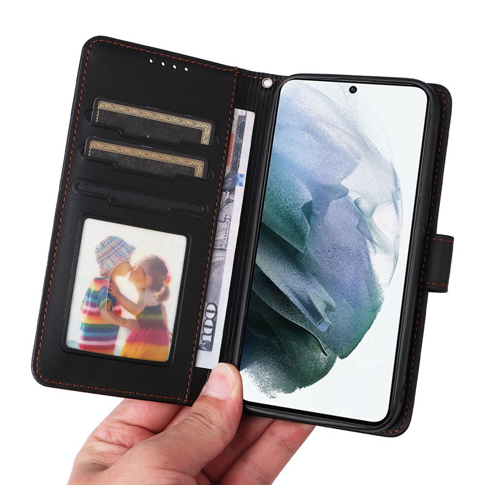 BETOPNICE 005 For Samsung Galaxy S21 4G / S21 5G Cell Phone Case Anti-shock Detachable PU Leather Shell