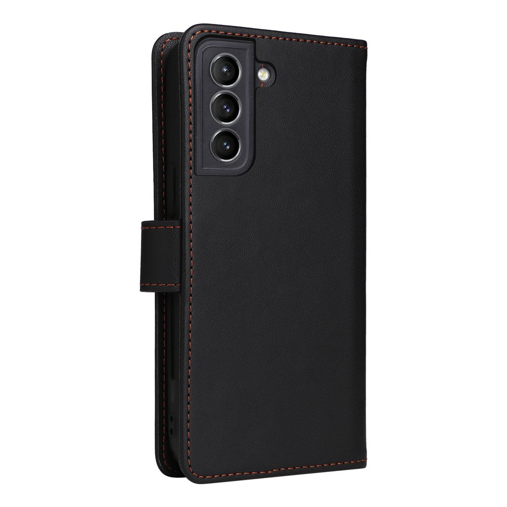 BETOPNICE 005 For Samsung Galaxy S21 4G / S21 5G Cell Phone Case Anti-shock Detachable PU Leather Shell