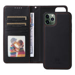 For iPhone 11 Pro Max Magnetic Case BETOPNICE Detachable PU Leather Phone Cover with Strap