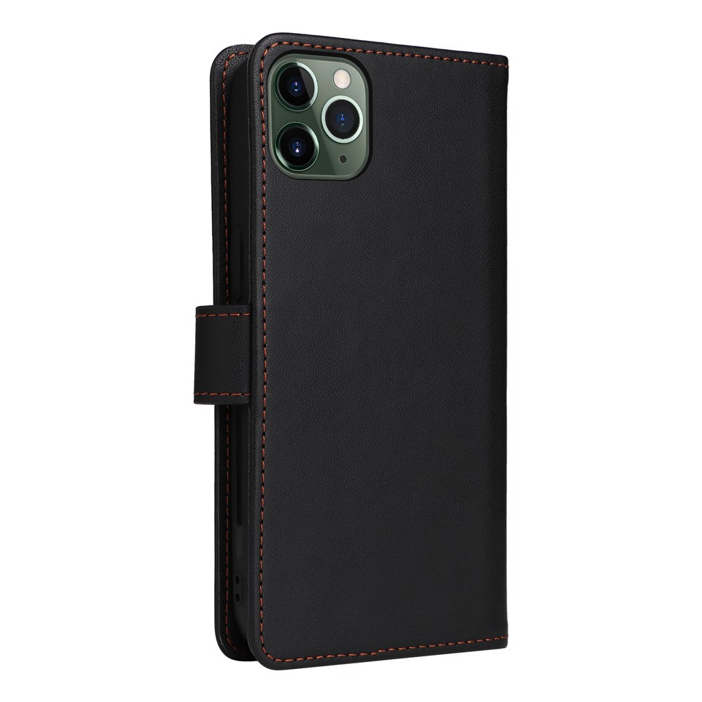 For iPhone 11 Pro Max Magnetic Case BETOPNICE Detachable PU Leather Phone Cover with Strap
