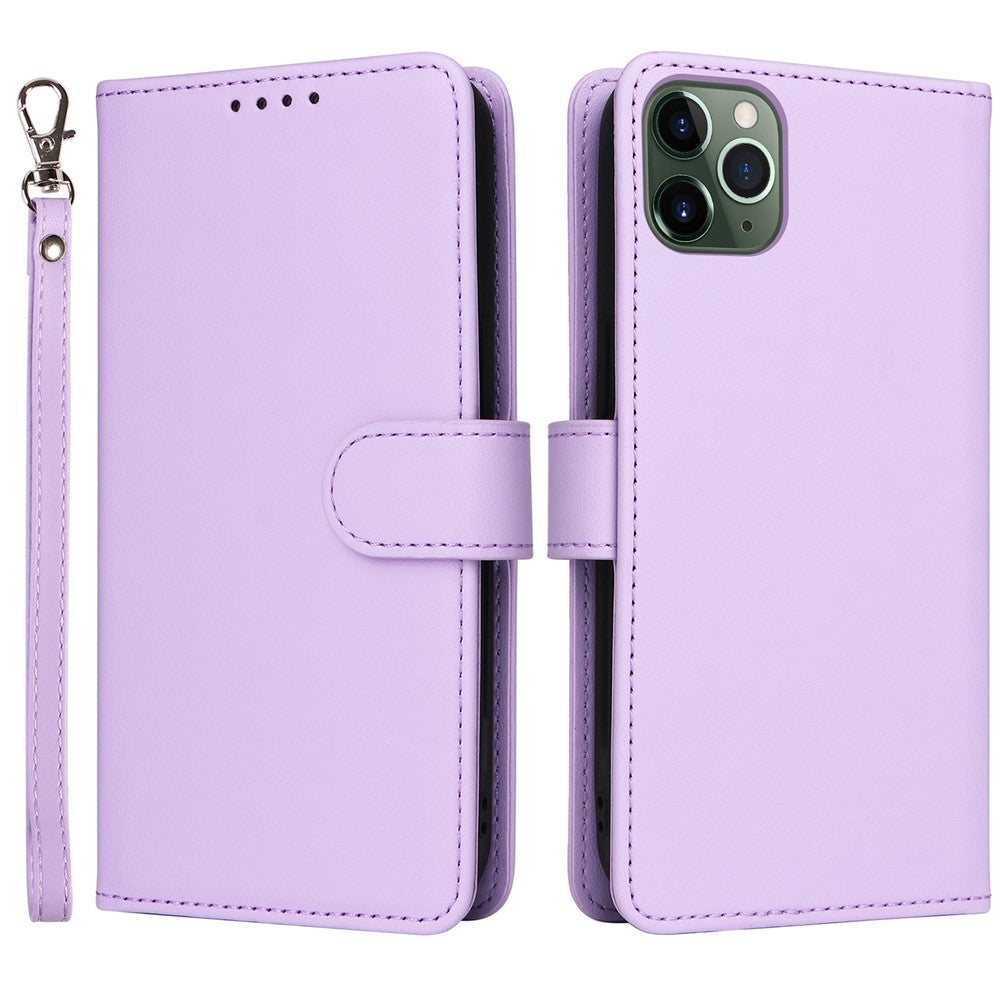 For iPhone 11 Pro Max Magnetic Case BETOPNICE Detachable PU Leather Phone Cover with Strap