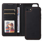 For iPhone 6 / 6s / 7 / 8 4.7 inch / SE (2022) / SE (2020) Magnetic Case BETOPNICE Detachable PU Leather Phone Cover with Strap