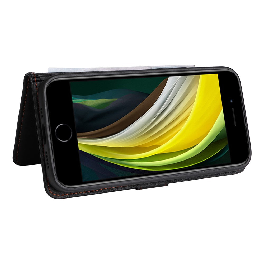 For iPhone 6 / 6s / 7 / 8 4.7 inch / SE (2022) / SE (2020) Magnetic Case BETOPNICE Detachable PU Leather Phone Cover with Strap