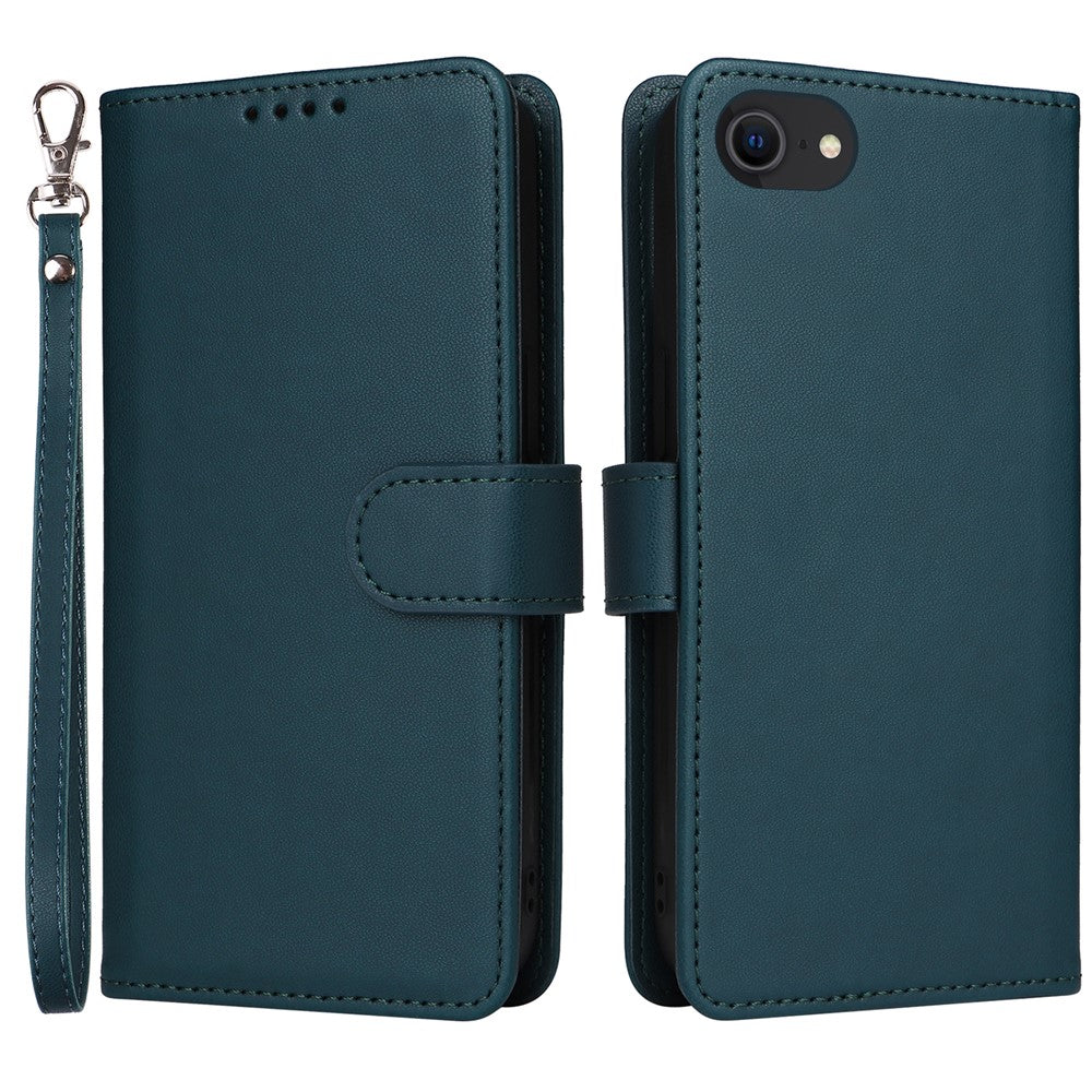 For iPhone 6 / 6s / 7 / 8 4.7 inch / SE (2022) / SE (2020) Magnetic Case BETOPNICE Detachable PU Leather Phone Cover with Strap