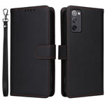 For Samsung Galaxy S20 FE 5G / S20 FE / S20 FE 2022 / S20 Lite Magnetic Case BETOPNICE Detachable PU Leather Phone Cover with Strap