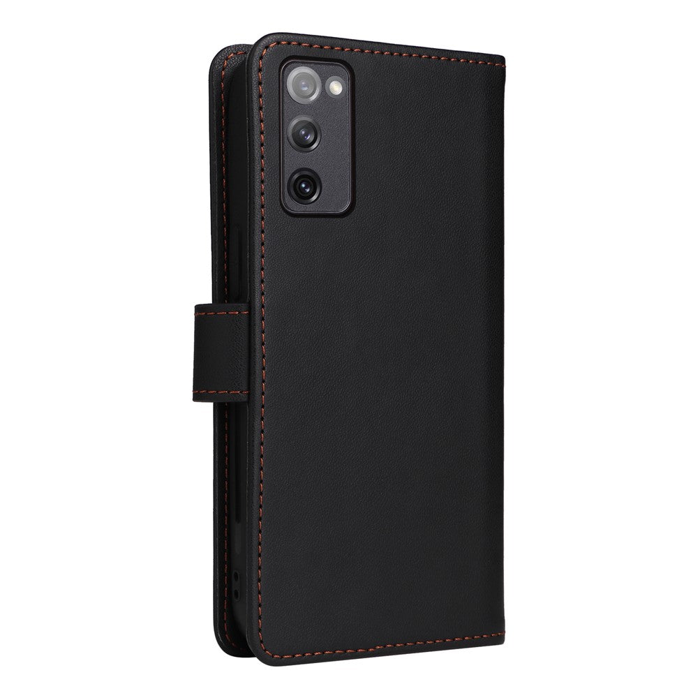 For Samsung Galaxy S20 FE 5G / S20 FE / S20 FE 2022 / S20 Lite Magnetic Case BETOPNICE Detachable PU Leather Phone Cover with Strap