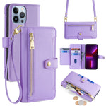 For iPhone 13 Pro Max 6.7 inch Cell Phone Case 6 Card Holders Magnetic Cover